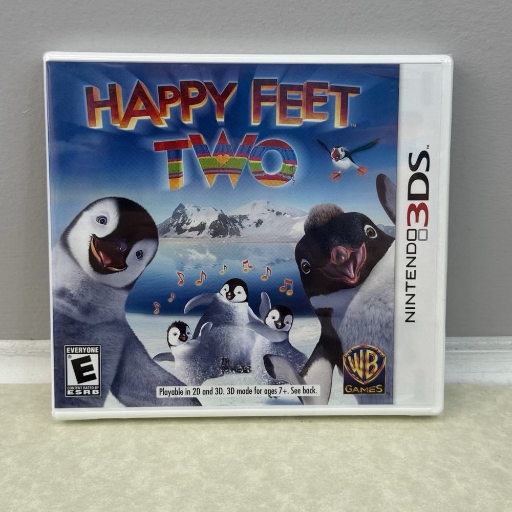 Happy Feet Two (Nintendo 3DS,‎ 2011) New and Sealed